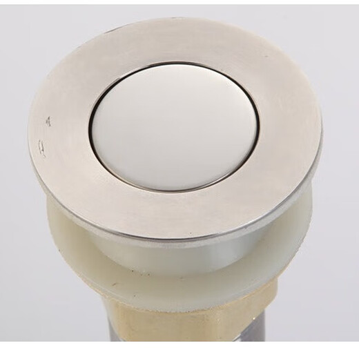 Shantou Lincun stainless steel wash basin stopper drain seal ring flap accessories basin leak plug basin plug replica cover white flip cover 2 sets