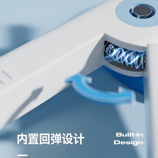 Qiaran Japanese High-end LED Cat Nail Clipper with Light Beginner's Special Set Anti-Splash Kittens and Dogs Pet Supplies Upgraded LED Head 2.0 Nail Clipper-Blue