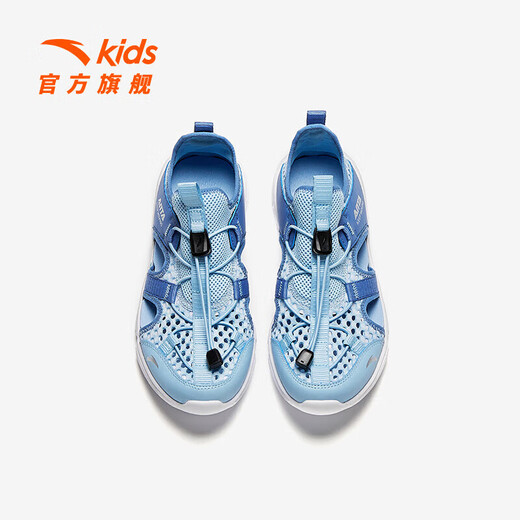 ANTA Children's Sandals Men's and Women's Shoes 2025 Summer New Breathable Water and Land Tracing Shoes Beach Shoes Men's Waterfall Blue/Era Blue-3 28
