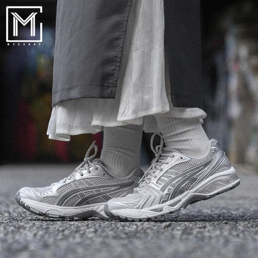 亚瑟士（asics）Gel-Kayano14男女复古低帮跑步鞋1201A019-006 银(1203A537-250) 37 US4.5 23CM