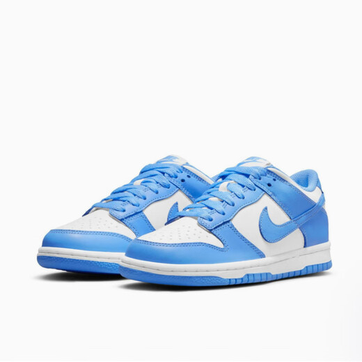 
Nike (NIKE) Nike Dunk Nike big children's shoes women's shoes 2025 summer North Carolina blue low top casual board shoes CW1590-103 CW1590-103 38