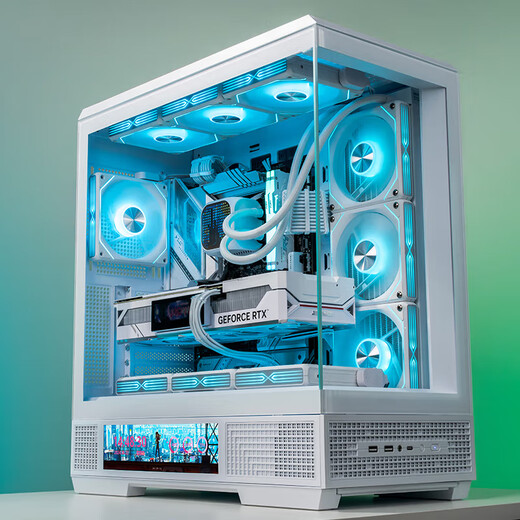 Patriot Xingcan Dalan версия с экраном дисплея шасси игрового компьютера настольный основной корпус поддерживает два корпуса ATX с водяным охлаждением на 360° и видом на море Экран дисплея Dalan белый + Xingcan EV850W Platinum Geek Edition
