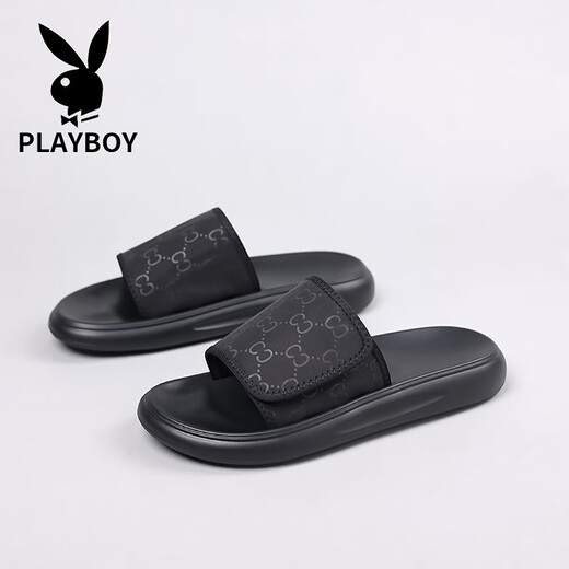 Playboy Flip Flops 2025 Été Nouveau homme de loisirs pour hommes de loisirs anti-glip