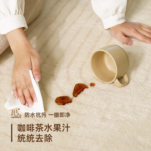 地毯卧室床边毯免打理家用客厅茶几毯加厚隔音满铺地垫 花序-13231(80%客户选择) 140x200cm