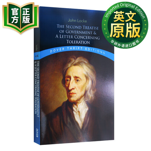 政论二与宽容书信 洛克 英文原版 The Second Treatise of Government and A Letter Concerning Toleration 英文版 政府论