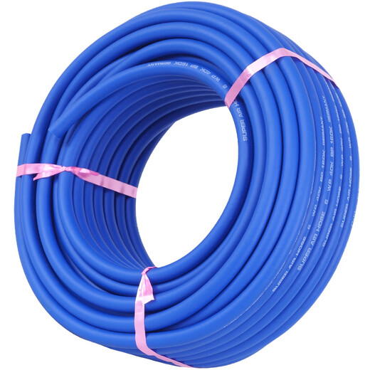 Matte three-glue two-line air compressor air pipe large and small air cannon high-pressure hose air pump spray paint explosion-proof oxygen acetylene pipe inner diameter 8mm*30 meters (quick connection provided)