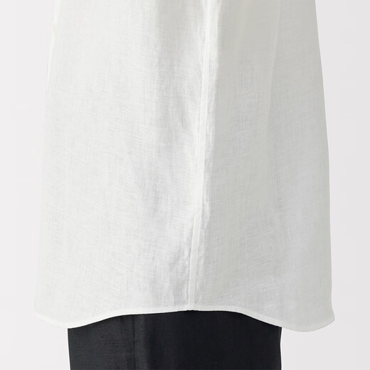 Muji Herrenstil Hanmasu Wasser Wasser waschen Kurzärmel-Hemd Herrenhemd 25 Jahre Sommer Herren Top White XL (180/104a)