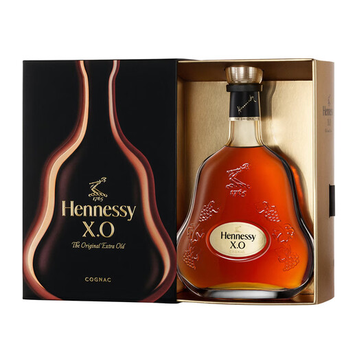 轩尼诗（Hennessy）XO 法国进口 干邑白兰地 洋酒烈酒 商务宴请送礼佳选 XO 700mL 1瓶