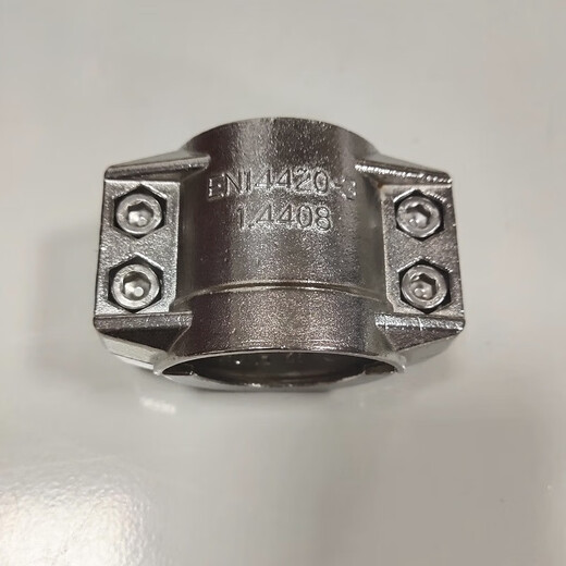 HAOXIU Pango de manguera de enjuague de carga rápida personalizada de acero inoxidable Un conjunto de abrazaderas de dos piezas TC Pagoda Cabezal de pagoda en14420-3 38*6.5