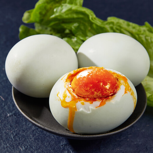 
Selected salted duck eggs 40/50/60g combined with full oil fresh breakfast instant salted egg yolk whole box wholesale 50g 6 pieces [1 point purchase exclusive price]