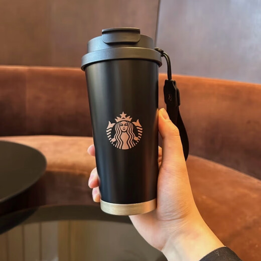 星巴克杯子礼盒公司礼品定制商务礼物伴手礼保温杯水杯 黑金R星礼盒 黑金女神