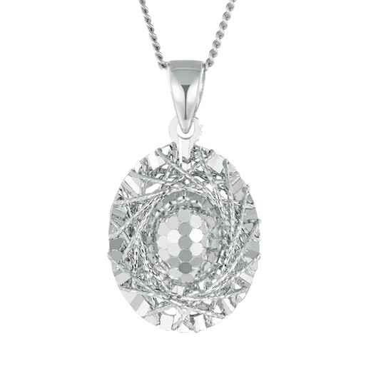 CHINA GOLD PT950 brushed pigeon egg pendant platinum pendant as a birthday gift for your girlfriend and wife, weighing about 2.2g