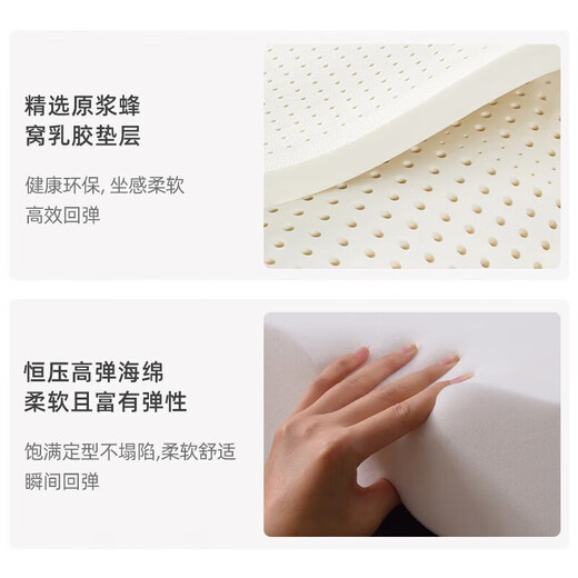 
Laikelaidi cream style folding sofa bed integrated sitting and lying and multi-function living room size and apartment straight-row fabric sofa bed, direct single + double [outer diameter 2.33 meters] skin-friendly cotton linen [latex style]