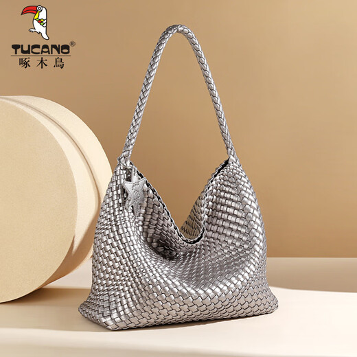 Bolsa de carpintería (Tucano) Bag Women's 2025 Tote Bolsa grande Bolsa Tocada Bolsa para mujeres Gran capacidad Feel de alta gama Bolsa de hombro de mano