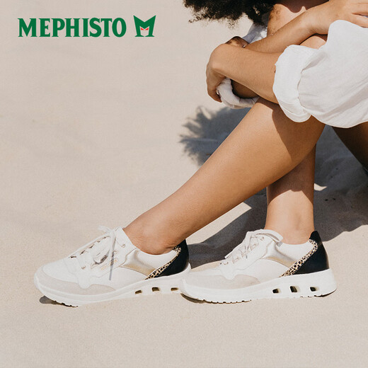 马飞仕图（MEPHISTO）/马飞仕图新款女休闲鞋情侣款时尚运动鞋轻便舒适 9930N/6926/6954(白色) 36