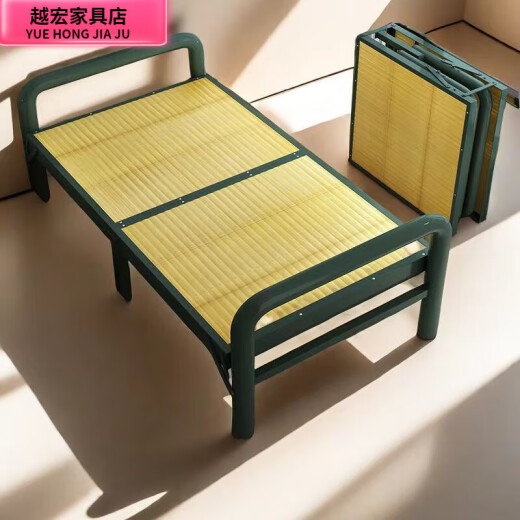 El almuerzo de Vladimi es conveniente para la siesta. Casa para adultos Camino plegable Casa de alquiler Camino de bambú acompañando cama individual Chishui Mingzhu*192 Long*95 ancho-16851