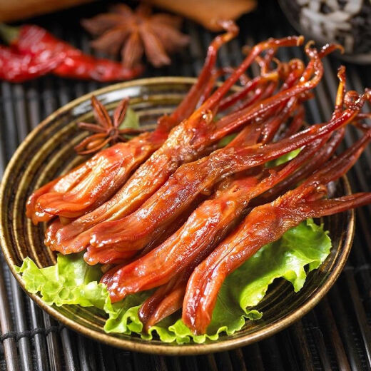 藤桥牌端午节礼盒藤桥熏鸡鸭舌温州特产卤味肉食鸭掌礼盒送礼佳品1068g 藤桥礼盒1048g