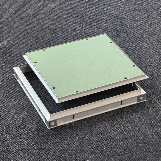 Xiangwei hidden gypsum board inspection port aluminum alloy ceiling inspection port invisible repair hole air conditioning pipe support plate inspection opening (outer diameter) 400x400 inner diameter 375x375
