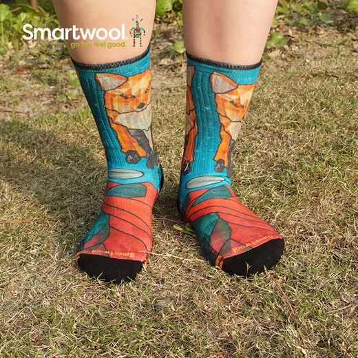 Smartwool New Product Frauen Wanderung Richtungsschockabsorbing Druckmittel mit mittleren Röhrchen Socken Merino Wolle Socken Outdoor Socken Sportsocken 2687 Capri Farbe 810 s (geeignet für Fußgröße 34-37)