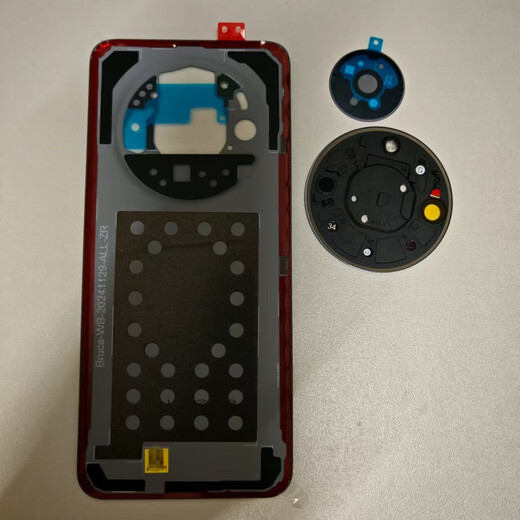 Others are suitable for Honor x60 original back cover Huawei Honor x60 mobile phone with adhesive back cover frame disassembly card tray Haihuqing back cover + frame + round mark