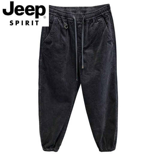 Jeep Spirit Ami Kaji rétro rétro Corduroy Pantalon occasionnel à la tendance pour hommes pantalons sportifs de printemps et d'automne de sport