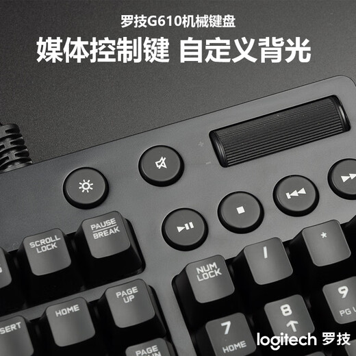 罗技键鼠套装g610+g502电竞游戏lol吃鸡专用机械键盘鼠标桌垫k845 K845红轴+G502SE 套装送大桌垫