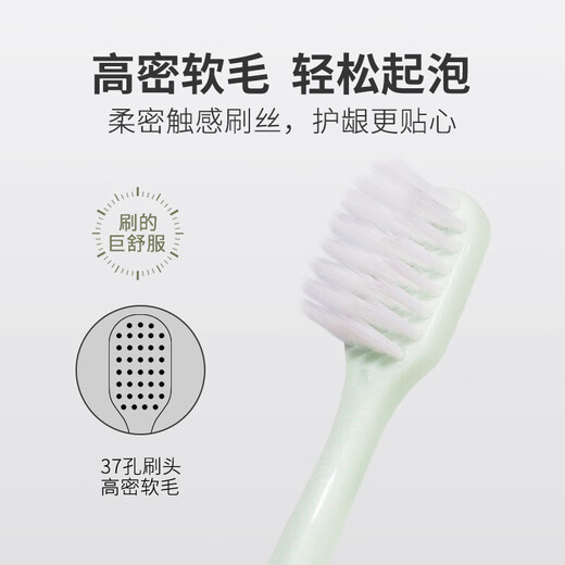修洁软毛宽头牙刷绵密护龈护齿家庭装家用便携清洁 软毛 5支 8818成人牙刷