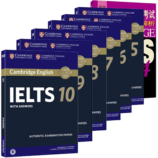 Schulungs-G-Klasse-Set ist für Cambridge IELTS Offizielle Testsammlung 4-11-11-17-18-19 EURNISCHE EDITION 7 Bücher mit Schwertern 19 Schwerter 1319 Training G-Klasse Cambridge