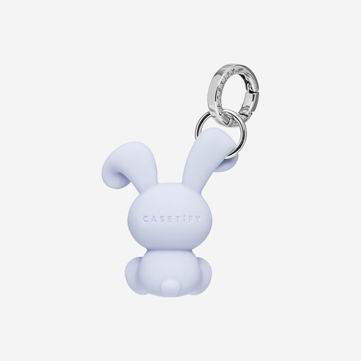 CASETIFY Pixel Rabbit Series Rabbit Chain Key Ring Buckle Suitable for some mobile phone cases or other accessories mini buckle hanging chain Mist Purple Chain Key Ring Buckle - Rabbit