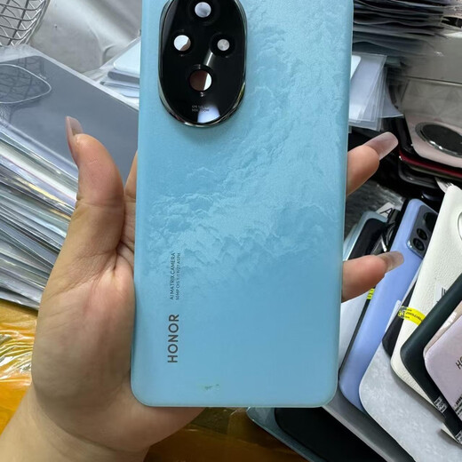 Suitable for Honor 200 original back cover Honor 200pro original glass battery back case glass back screen replacement Honor 200 frosted black glass back cover with