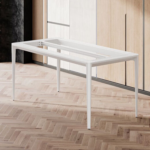 Yusenyi Aluminium en aluminium Lignes de table en alliage rock plaque rocheuse table de table de support de support de conférence de base de conférence de conférence de bureau de bureau de support de support noir