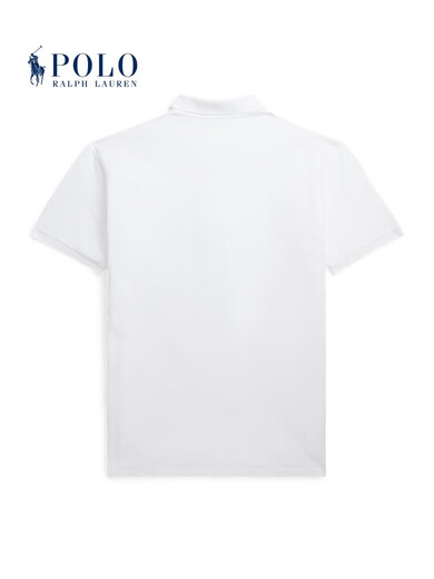 Polo Ralph Lauren Men's Clothing Classic Large Cotton Mesh Polo Shirt RL16859 100-White L XS