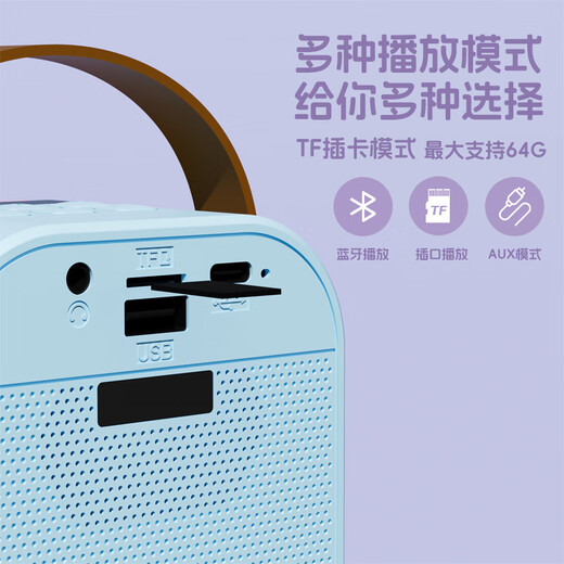 三丽鸥（SANRIO）酷洛米Kuromi话筒音响一体双麦克风家庭k歌无线蓝牙生日礼物