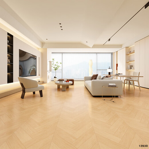 
Guangdong Foshan wood grain tiles 600x1200 wood grain ceramic tiles floor tiles log style living room bedroom imitation wood floor tiles BJ12799