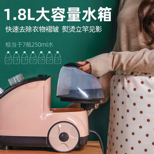 惠浦生活惠浦生活 立式挂烫机小型熨烫一体机家用蒸汽挂烫机大功率电熨斗 豪华款 卡其色带烫衣板