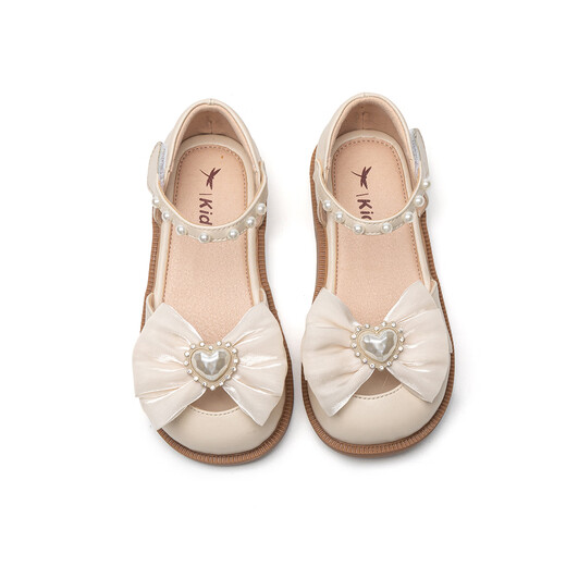 
Red Dragonfly Children's 2025 Summer Children's Shoes Girl Princess Hollow Sandals Q42BFTM694 Beige 27
