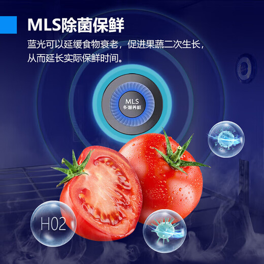 美菱 MELING铜管制冷三门四门六门不锈钢立式商用厨房冰箱双压缩机保鲜冷柜冷藏冷冻大容量冰柜厨房餐饮后厨 1.2米 844升 四门全冷冻 蓝光防凝露