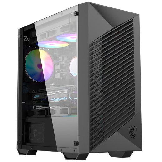 MSI Intel Core i3 12100F / RX6500XT / 7650GRE / ARC B580 Card graphique Assemblage de bureau Machine Machine E-Sports Office Design Hôte Diy Whole Machine Configuration Four: i3 12100F BOX + ARC B580