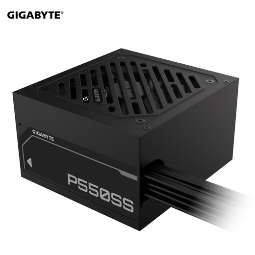 Блок питания GIGABYTE GP-P550SS мощностью 550 Вт (3 года гарантии/серебряная медаль 80Plus/бесшумный вентилятор 12 см/прямой выход/настольный блок питания)