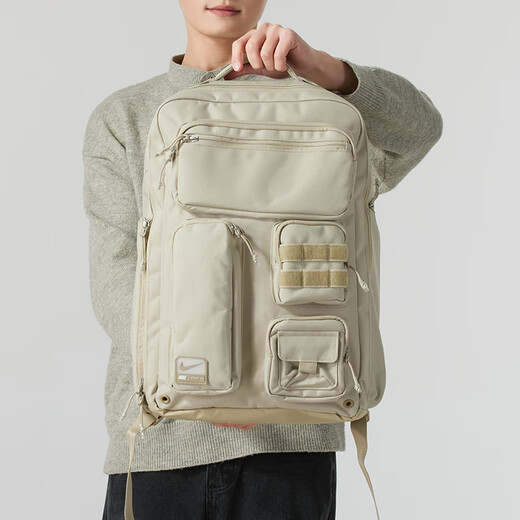 耐克（NIKE）2025新款男女双肩包潮流运动背包训练包学生书包 FN4173-251 MISC