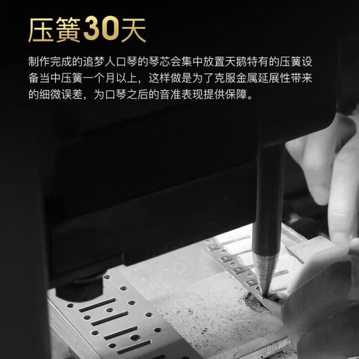 Swan Dream Chaser High-end Mouth Piano 24-hole Polyphonic C-tune Imported Ring Adult Beginners Self-taught Professional Pocket Mouth Piano Special Order Notes