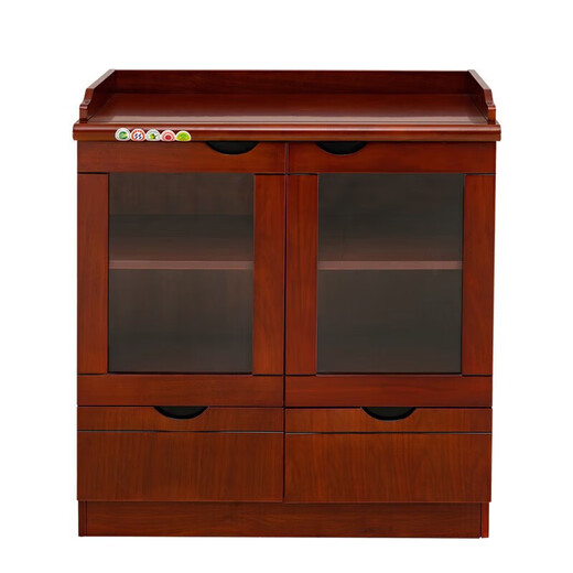 Fenglong tea cabinet office simple storage cabinet sideboard tea cabinet low cabinet