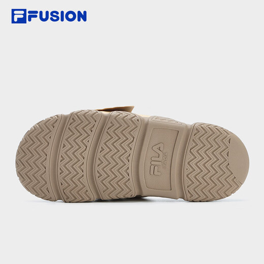 
FILA FUSION Fila Fashion Brand Men's Shoes Chinese Valentine's Gift Gift for Boyfriend Trendy Slippers 2023 Summer Beach Shoes Sandals Warm Sandals/Benbu Brown-GG 39