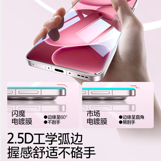 闪魔适用oppofind x8ultra钢化膜 OPPO手机膜超声波解锁防爆抗指纹保护贴膜 超爽滑钻石膜片装+神器
