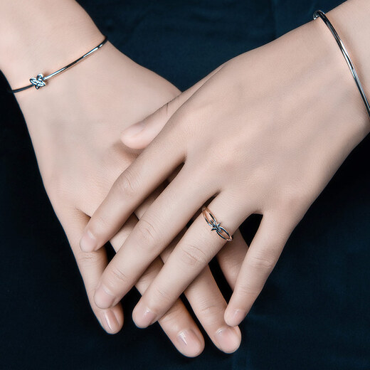 Pt.Charm new platinum living ring for women as a gift pt950 platinum tail ring love at first sight women's ring If not in stock, it can be customized. Take 1.8g as an example