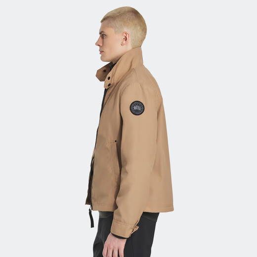 Canada Goose Rosedale Men's Black Label Jacket Outdoor Outdoor Casual Top Big Goose Jacket 2448MB 1483 Couleur du désert M