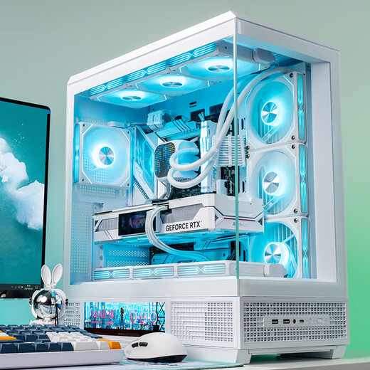 Patriot Xingcan Dalan версия с экраном дисплея шасси игрового компьютера настольный основной корпус поддерживает два корпуса ATX с водяным охлаждением на 360° и видом на море Экран дисплея Dalan белый + Xingcan EV850W Platinum Geek Edition