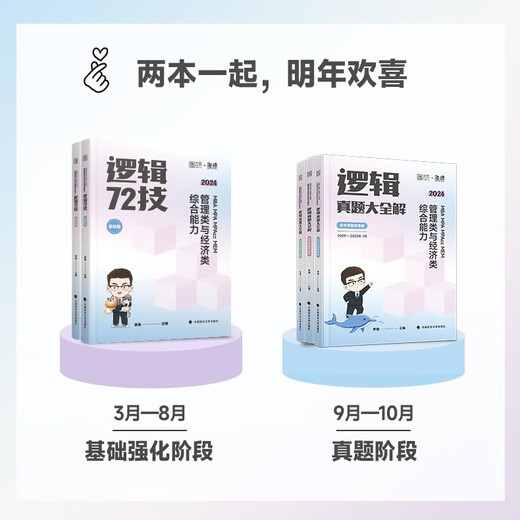 官方正版2025李焕逻辑72技历年真题大全解重难点特训管理类与经济类联考综合能力考研199管综396经综mbampacc韩超数学乃心写作 2025海绵管综678题库现货