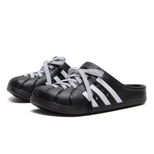 阿迪达斯（adidas）拖鞋男鞋女鞋 夏季新款ADILETTE CLOG时尚潮流百搭运动休闲鞋 JH9848 36.5  (225MM)