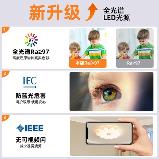 NVC 2025 neue Hauptschlafzimmerlampe, cremefarbener Stil, Blütenblätter, Internet-Promi-Deckenlampe, einfache moderne Mädchenzimmerlampe, YH826, weiß, 64 cm, 68 W, + Fernbedienung, intelligent